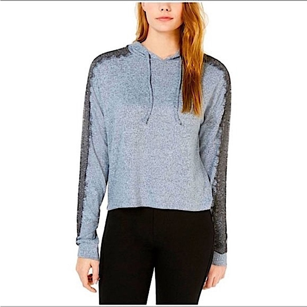 Nordstrom Ultra Flirt Lace Trim Pullover Sweater Top